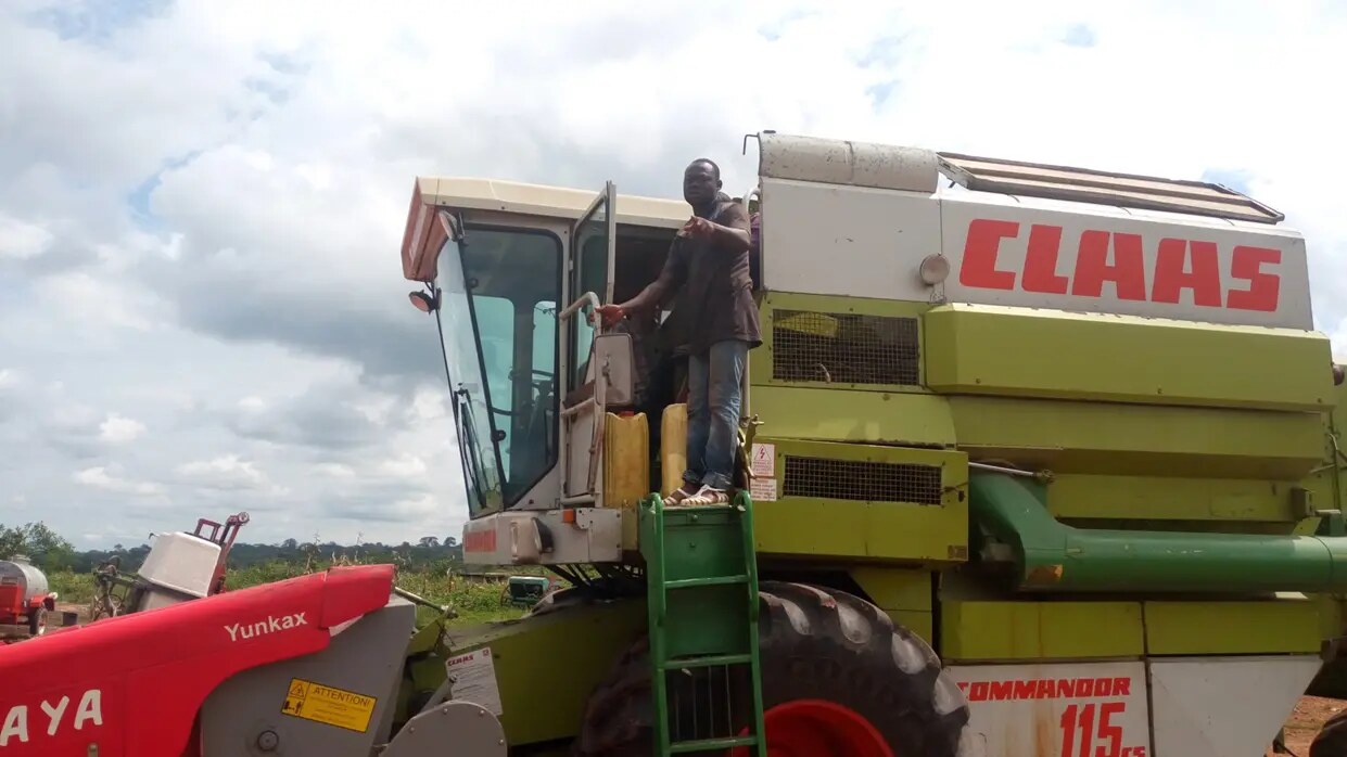 BILOHF team during a harvest operation