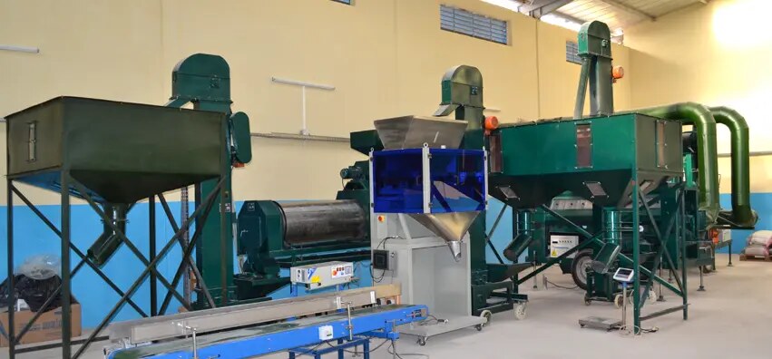 Seed-processing equipment presented by BILOHF